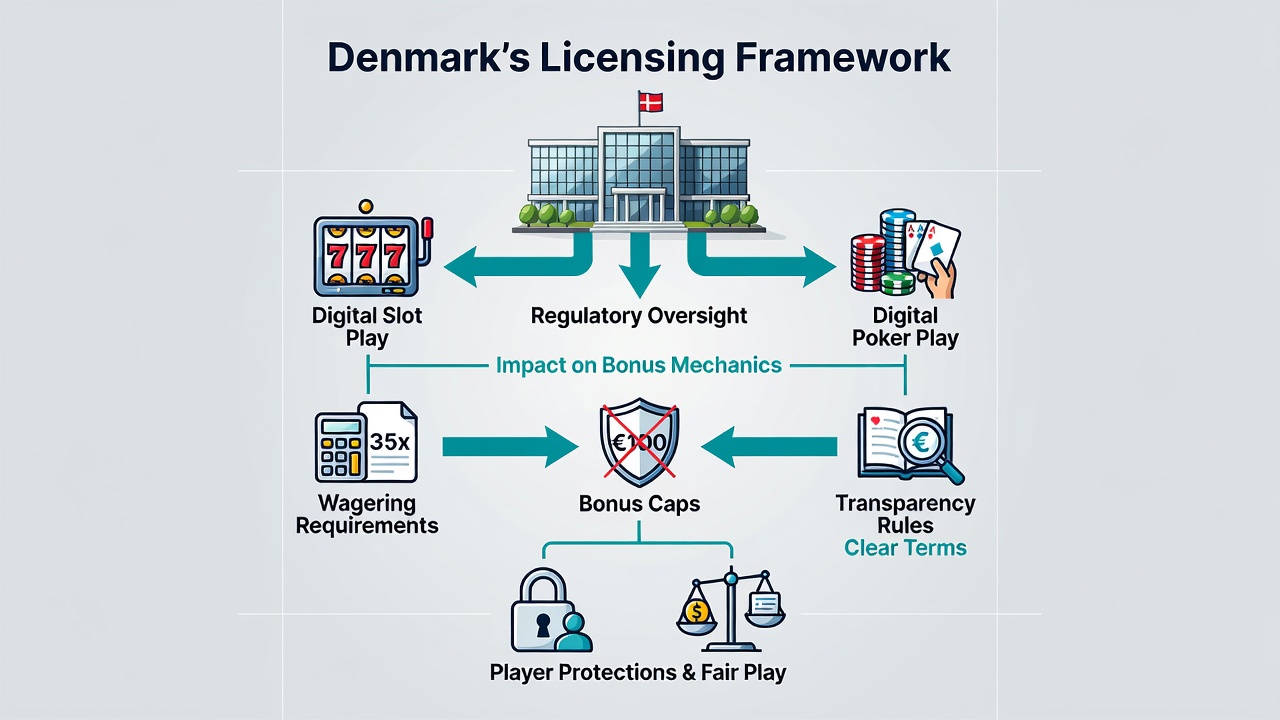Illustration af bonusregler og deres indvirkning på digitalt slot- og pokerspil